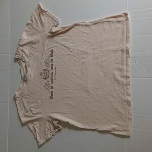 Forever 21 with Pupose T-Shirt Love Is Patient Love Is Kind Womans M